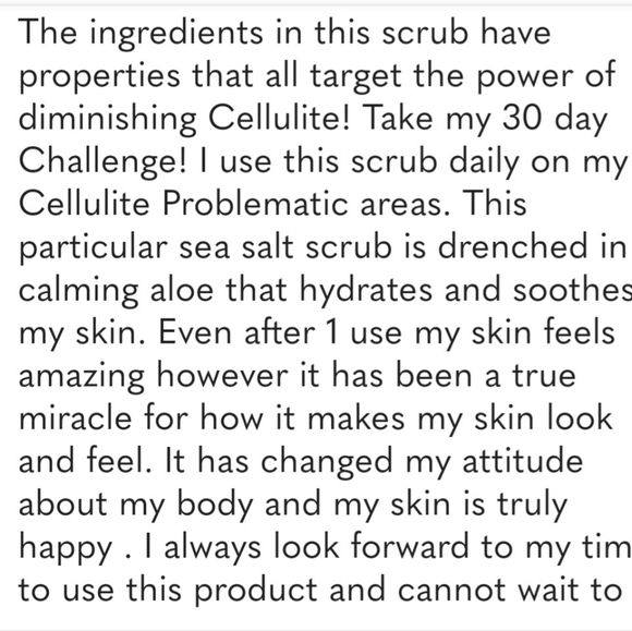 Rosemary Citrus Ginger Ginseng CELLULITE Exfoliation Retaliation Scrub - Picture 4 of 5